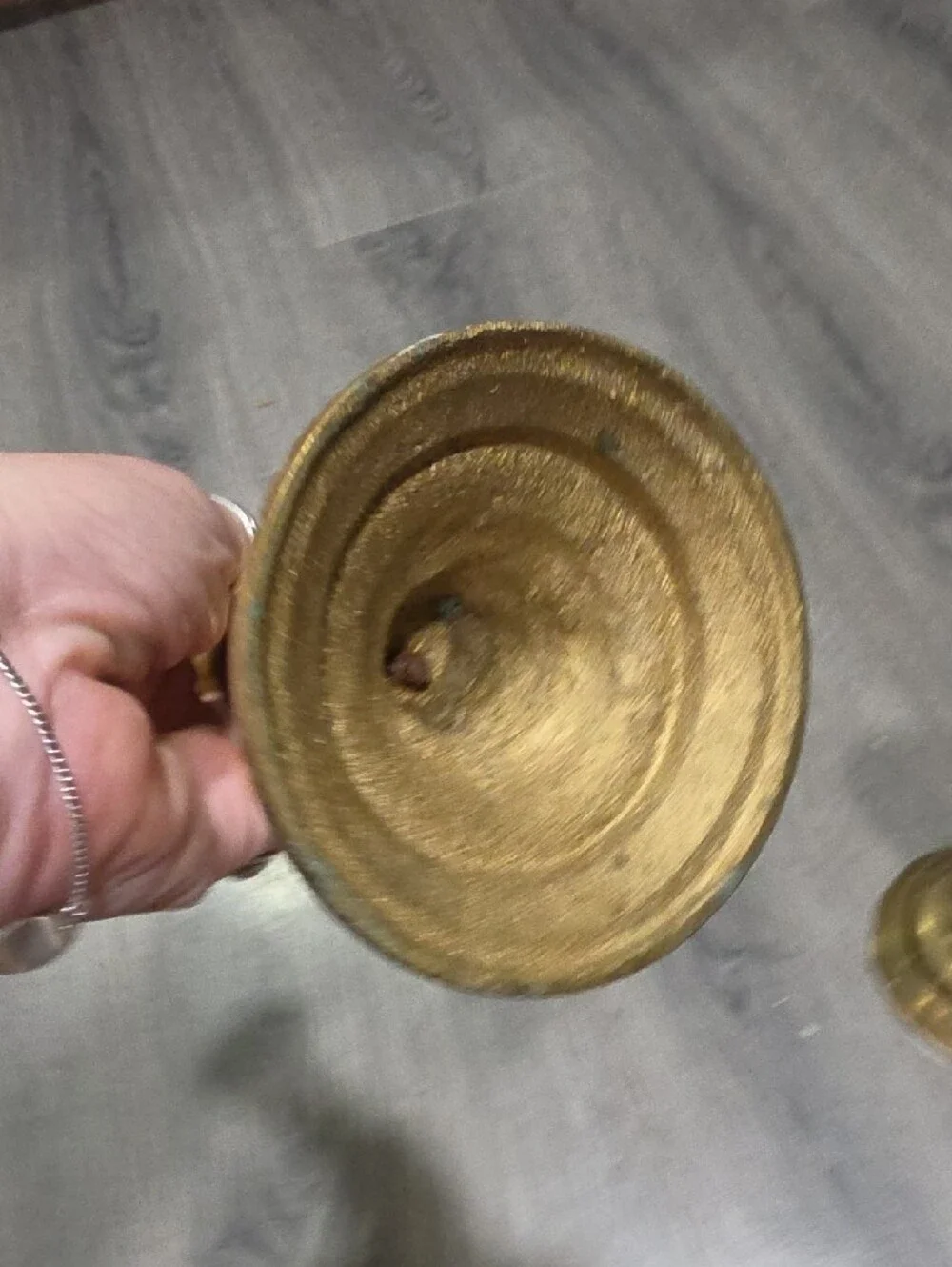 Brass VintageCandlestick Holders Set Of 3